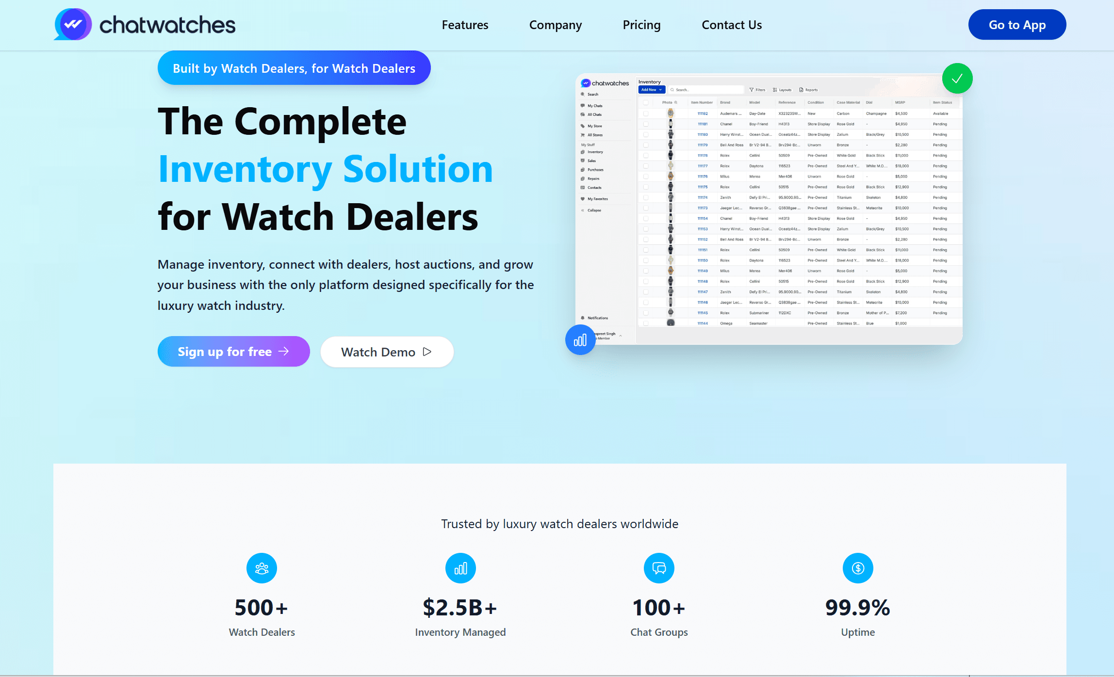 Chat Watches